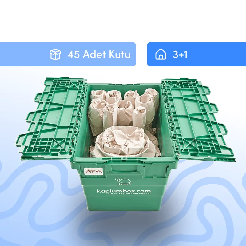 Kutu Kiralama - (3+1 Evler için)
